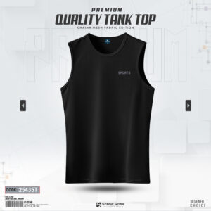 Premium China Mesh Fabric Tank Top-25435T