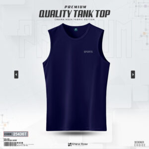 Premium China Mesh Fabric Tank Top-25436T