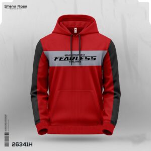 Mens Premium China Interlock Fabric Hoodies-26341H